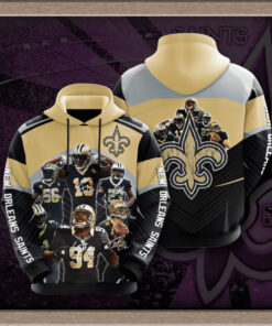 New Orleans Saints 3D hoodie 9