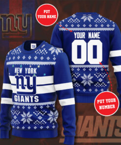 New York Giants 3D sweater