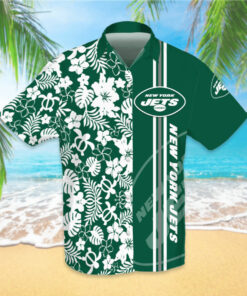 New York Jets 3D Hawaiian Shirt