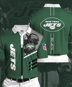 New York Jets 3D Polo 02