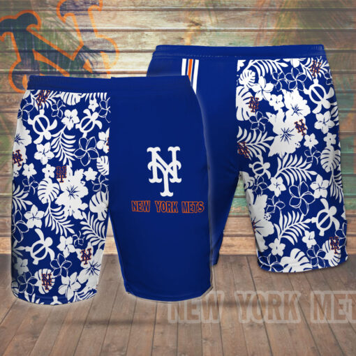 New York Mets 3D Hawaiian Shirt Hawaiian Shorts 02