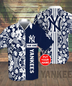 New York Yankees 3D Hawaiian Shirt 04