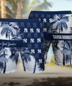 New York Yankees 3D Hawaiian Short 03