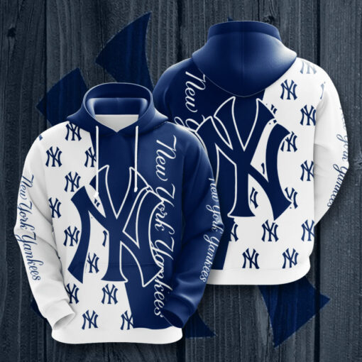 New York Yankees 3D Hoodie 014