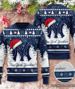 New York Yankees 3D Ugly Christmas Sweater 2022