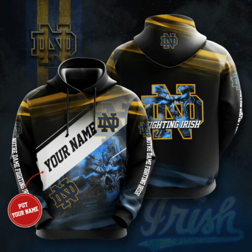 Notre Dame Fighting Irish 3D Hoodie 013