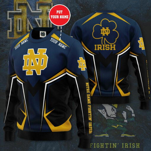 Notre Dame Fighting Irish 3D Sweatshirt 01