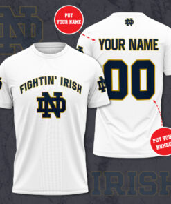 Notre Dame Fighting Irish 3D T shirt 02