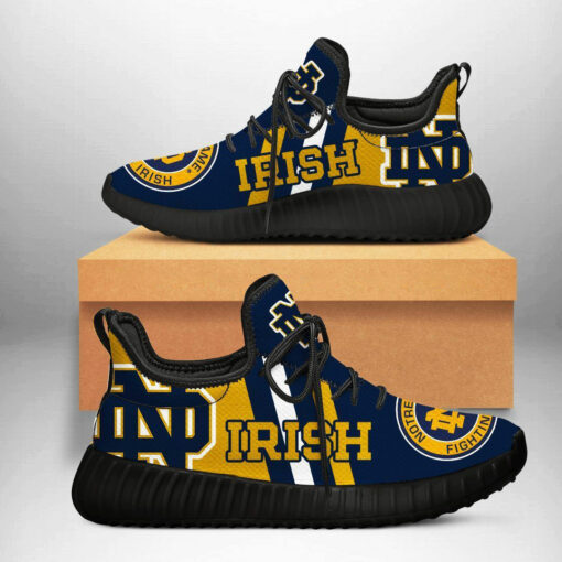 Notre Dame Fighting Irish Yeezy Shoes 01