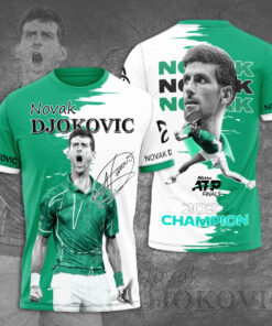 Novak Djokovic 3D T shirt