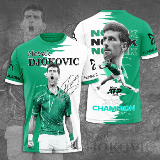 Novak Djokovic 3D T shirt