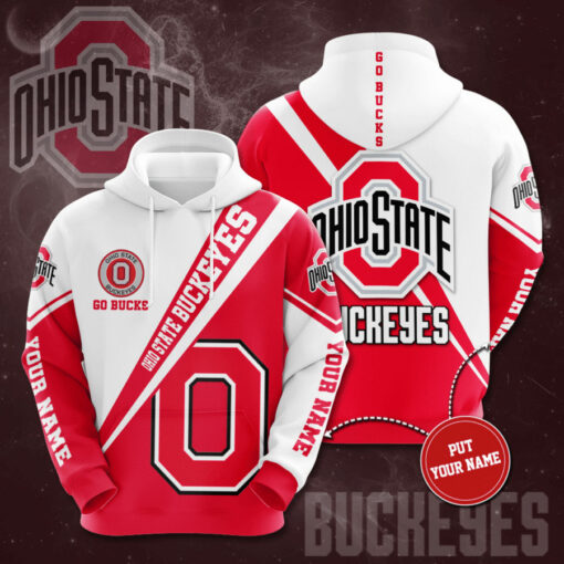 Ohio State Buckeyes 3D Hoodie 03