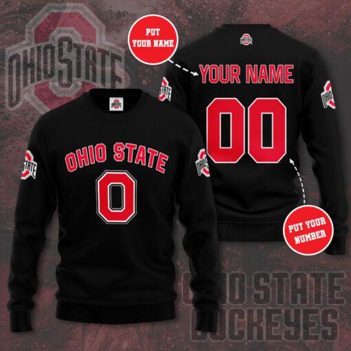 Ohio State Buckeyes 3D Sweatshirt 01