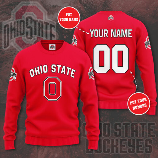 Ohio State Buckeyes 3D Sweatshirt 04