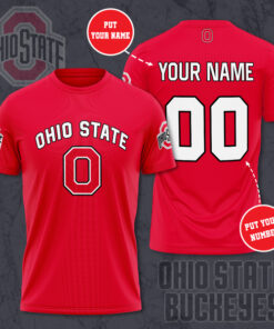 Ohio State Buckeyes 3D T shirt 02