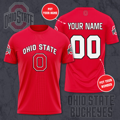 Ohio State Buckeyes 3D T shirt 02
