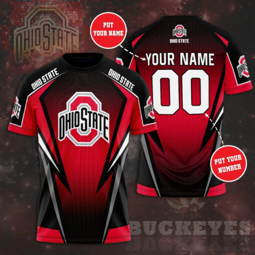 Ohio State Buckeyes 3D T shirt 03