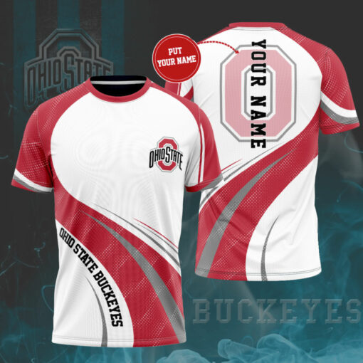 Ohio State Buckeyes 3D T shirt 04