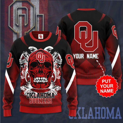 Oklahoma Sooners 3D Sweatshirt 01