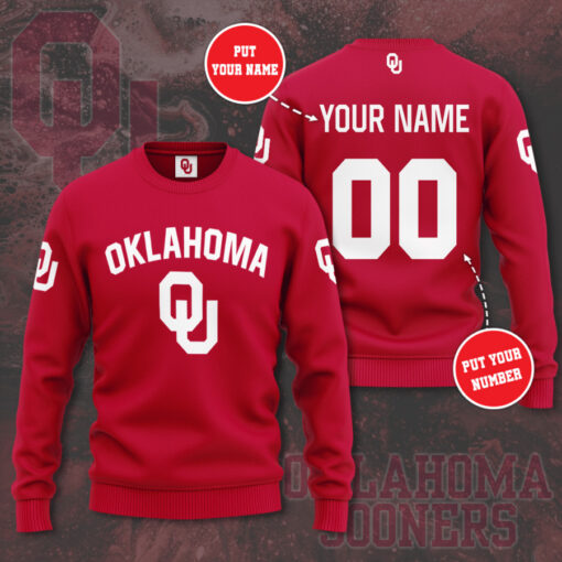 Oklahoma Sooners 3D Sweatshirt 03