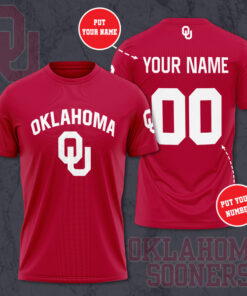 Oklahoma Sooners 3D T shirt 03