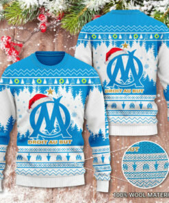 Olympique Marseille 3D Ugly Sweater 2022