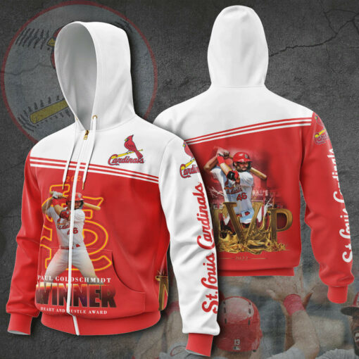 Paul Goldschmidt x St. Louis Cardinals zip up hoodie