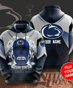 Penn State Nittany Lions 3D Hoodie 03