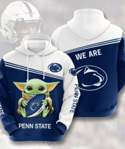 Penn State Nittany Lions 3D Hoodie 07
