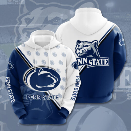 Penn State Nittany Lions 3D Hoodie 08