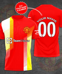 Personalised Manchester United T shirts 02