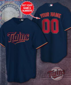 Personalised Minnesota Twins jersey shirt 01