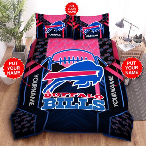 Personalized Buffalo Bills bedding set 02