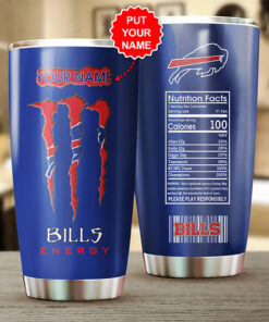 Personalized Buffalo Bills tumbler cup