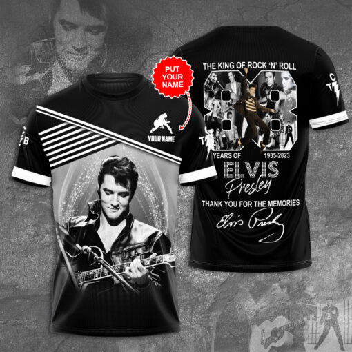 Personalized Elvis Presley T shirt