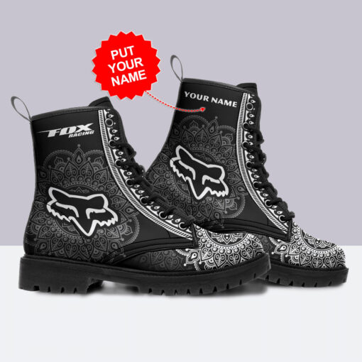 Personalized Fox Racing Leather Boots WOAHTEE03823S2