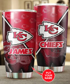 Personalized Kansas City Chiefs Tumbler Cup WOAHTEE14623S2