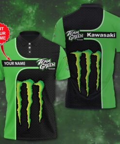 Personalized Kawasaki Racing Team polo shirt