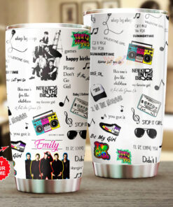 Personalized Kids On The Block Tumbler Cup WOAHTEE26623S4