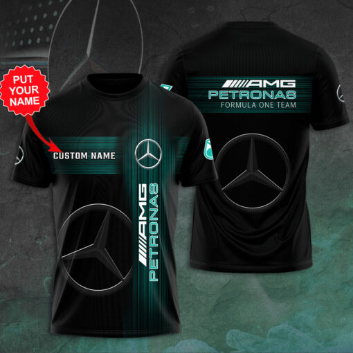 Personalized Petronas F1 T shirt PMERAMGS5