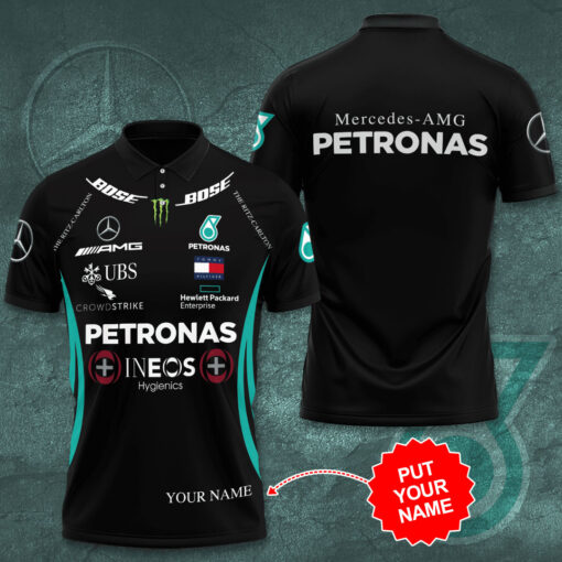Personalized Petronas F1 polo