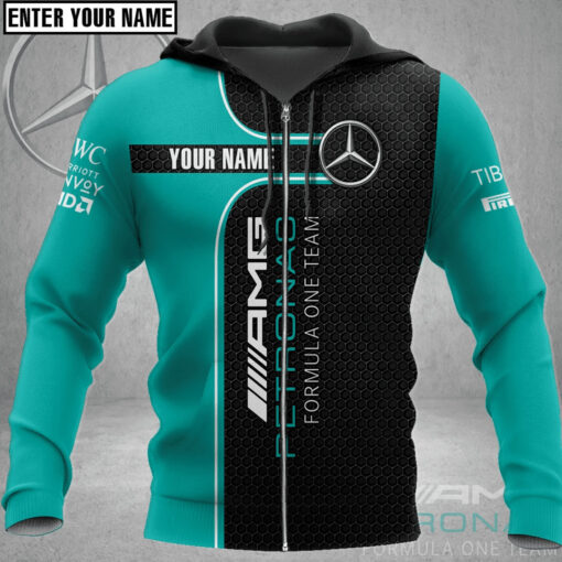 Personalized Petronas zip up hoodie PMERAMGS3