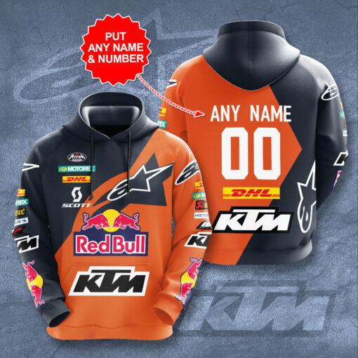 Personalized Red Bull KTM Hoodie