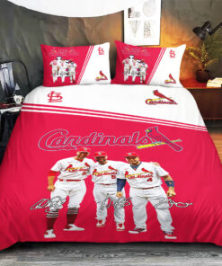 Personalized St. Louis Cardinals bedding set 04