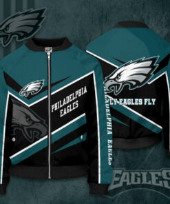 Philadelphia Eagles 3D Bomber Jacket 03