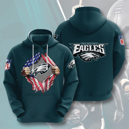 Philadelphia Eagles 3D Hoodie 013