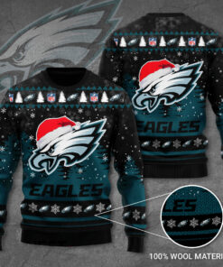 Philadelphia Eagles 3D Ugly Sweater