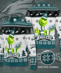 Philadelphia Eagles best designer 3D sweater 04