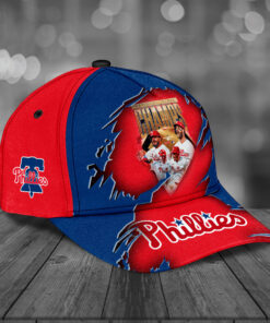 Philadelphia Phillies Cap Custom Hat 03