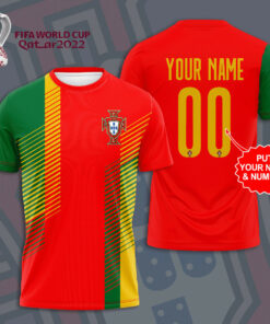 Portugal Football Team 3D T shirt